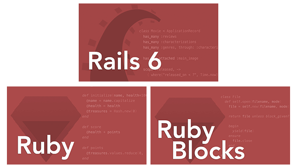 Ruby and Rails 6 Pro Bundle Team License: For up to 10 team members