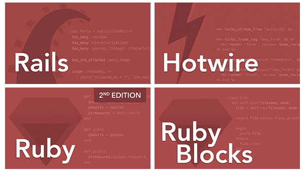 Ruby and Rails Pro Bundle: All 4 Ruby and Rails Courses